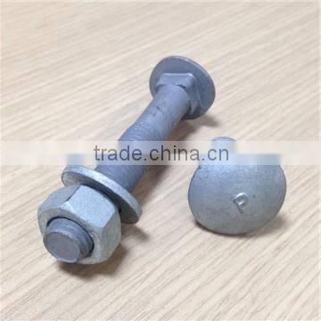 Good quality round head bolts DIN603 standard