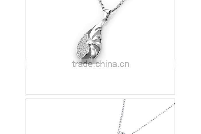 New fashion design charming 925 silver heart shaped pendant