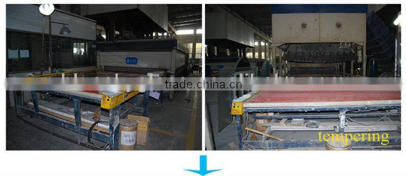 8+8mm Guardrail stair tempered laminated glass