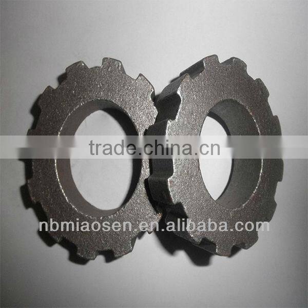 high quality custom precision casting metal gear wheel
