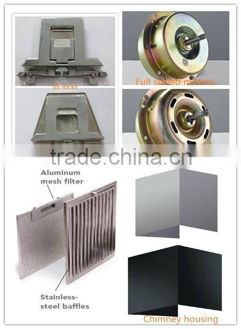 600 mm used kitchen ventilation hoods decorative