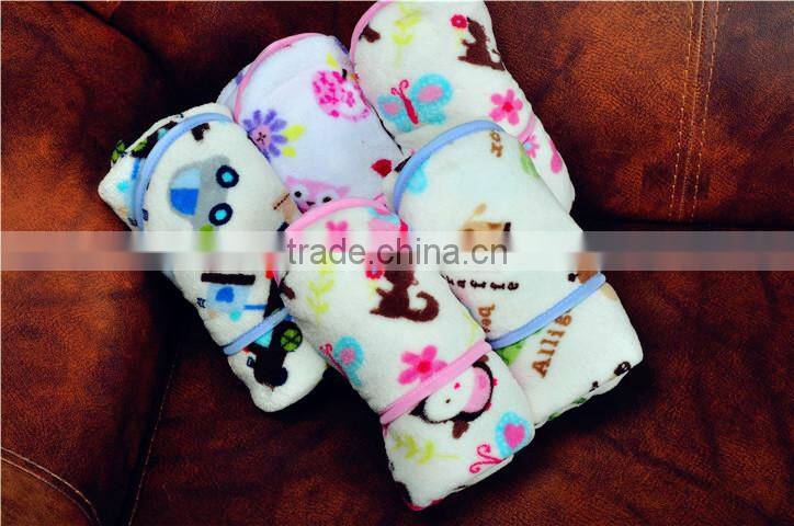 super soft animal print coral fleece baby beagle blanket