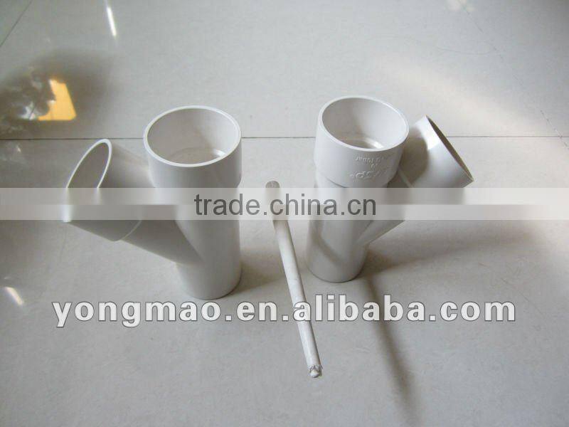 UPVC Y water supply pipe fitting mould