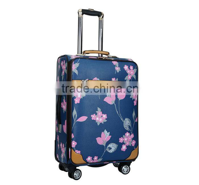New Year 2016 fashion designer travel luggage bag set