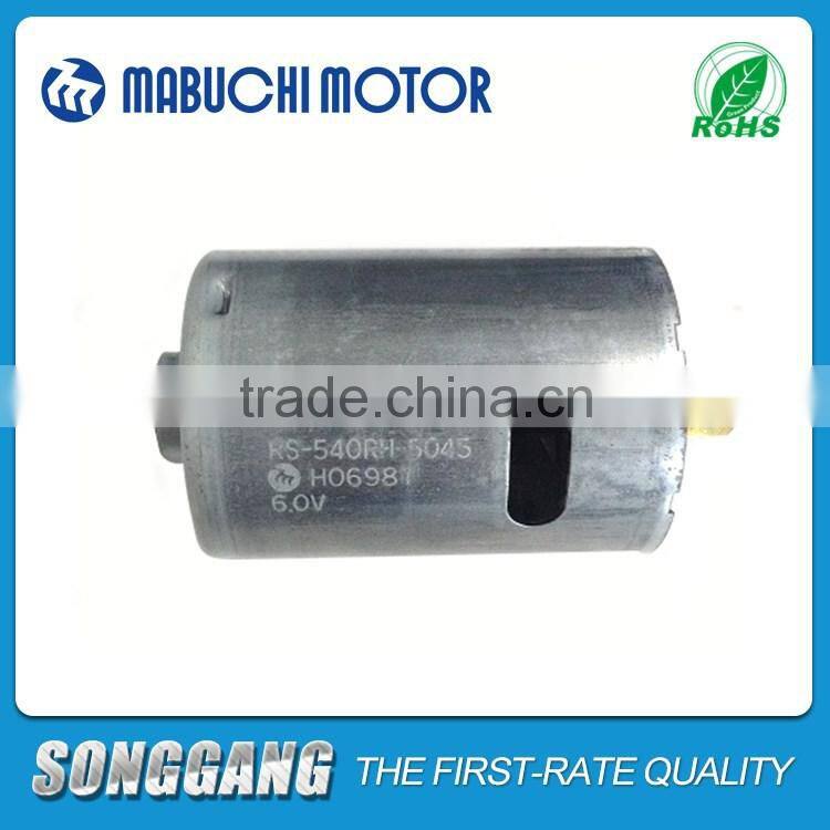 Customized Air Compressor Motor/ Radio Control Model Motor/ Drill Motor/ DC Brushless Motor Mabuchi 4.8V DC Motor RS-540RH-7522