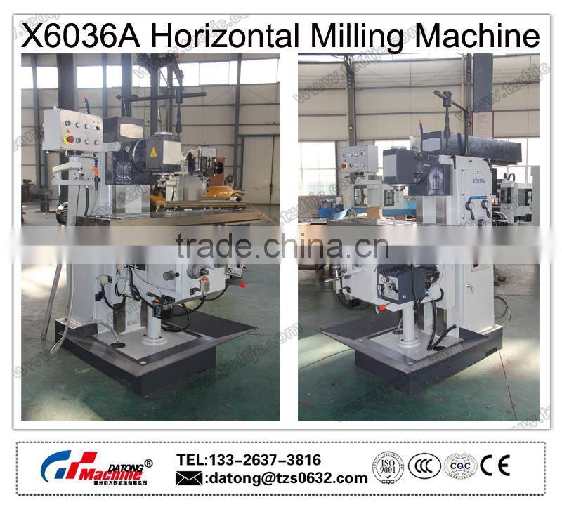 Knee Type Universal Horizontal Milling Machine X6036A