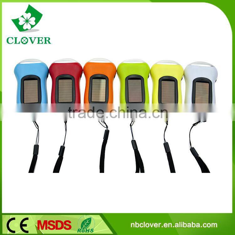 New design ABS material dynamo 3 LED mini hand crank flashlight