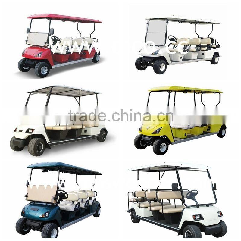 vacational village electric 4 person rain proof golf cart