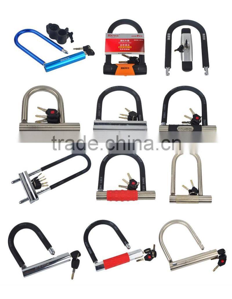 hot selling good quality anti-theft bicycle spiral lock