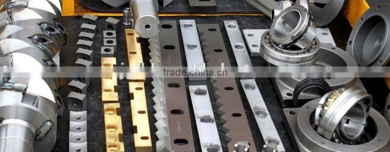 Two shaft shredder for plastic/metal/tire/waste