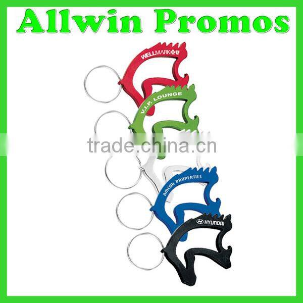 Promotional Mini Plastic Compass with Lanyard Keychain