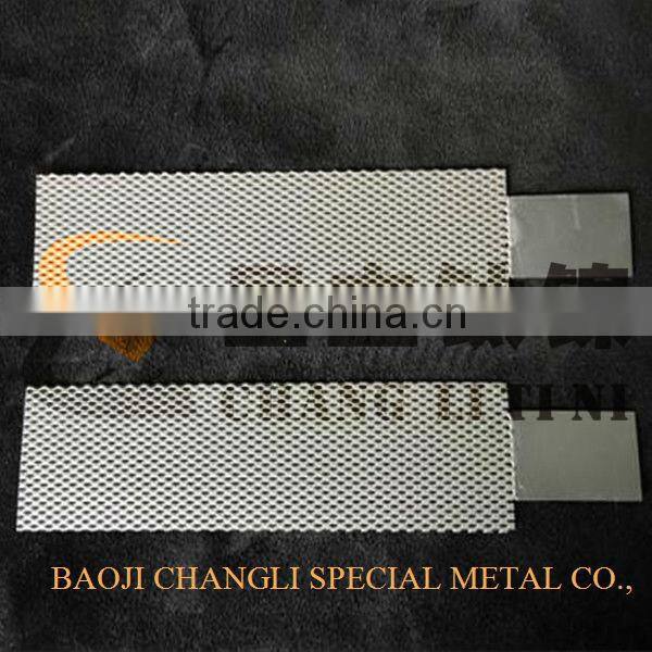 platinum coated titanium anode for drinking water purification