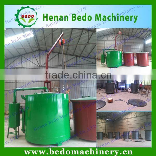 hot selling charcoal carbonizing oven/charcoal kiln designed with hoist with the factory price 008613253417552