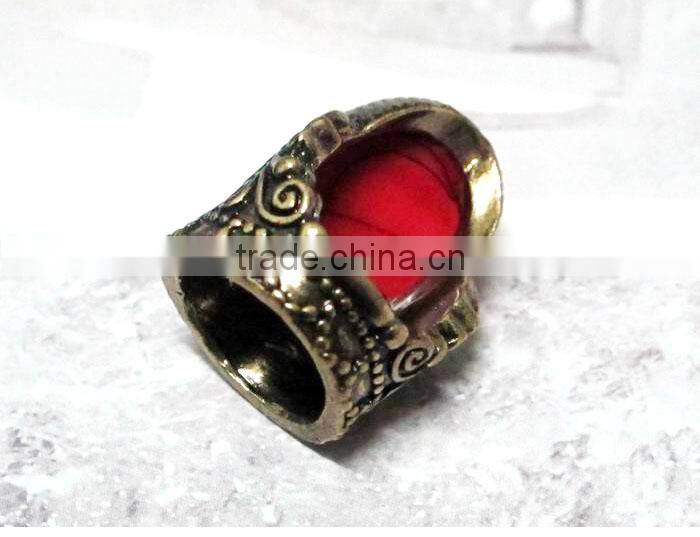 Turquoise Stone Rings Vintage Rings for Women&Men Antique Silver Ring Unisex Personality Oval Turquoise Finger Anillos IR122