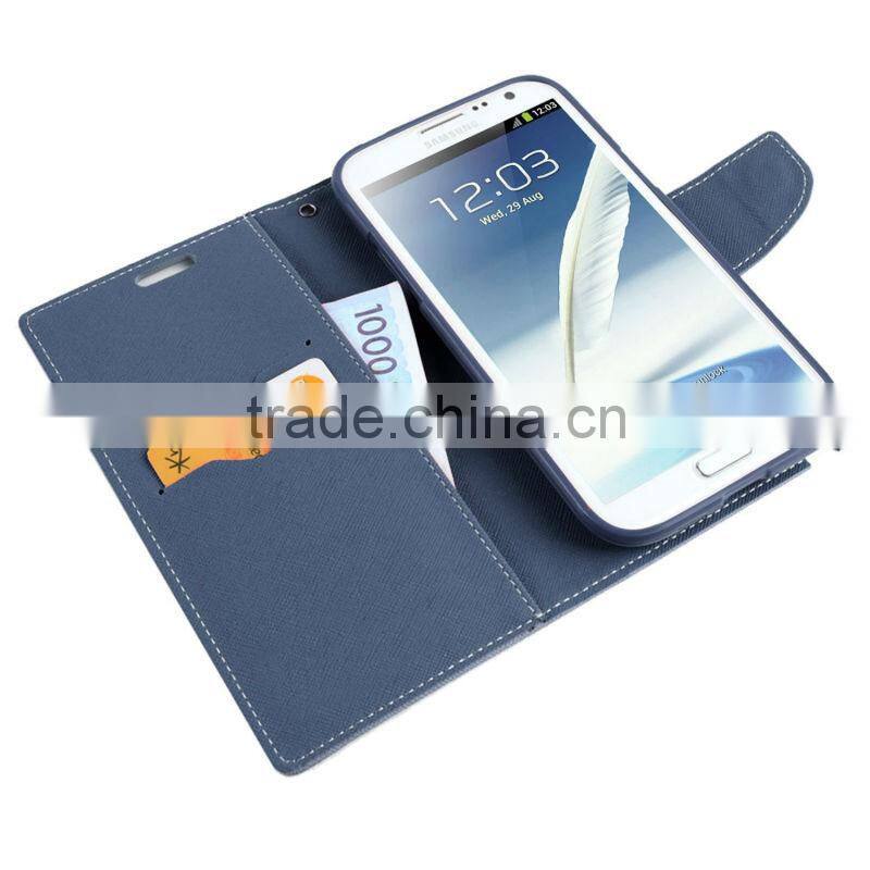 Leather Phone Cover Case For alcatel one touch idol mini