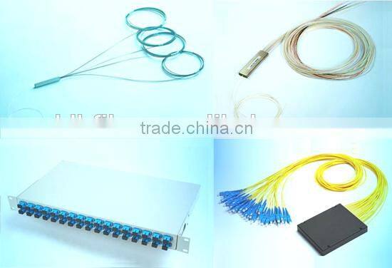 ABS box module plc optical fiber splitter / PLC Optical Fiber Splitter FC/APC Conector, ABS Housing