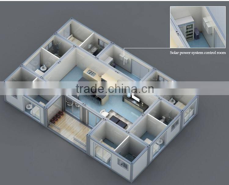 Well-designed Modular Mobile Prefab Villa with CE, ISO Certificates