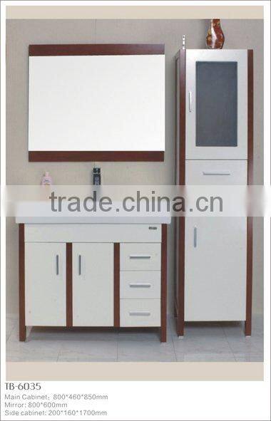 600-1200mm bathroom vanity for Iran with mirror cabinet