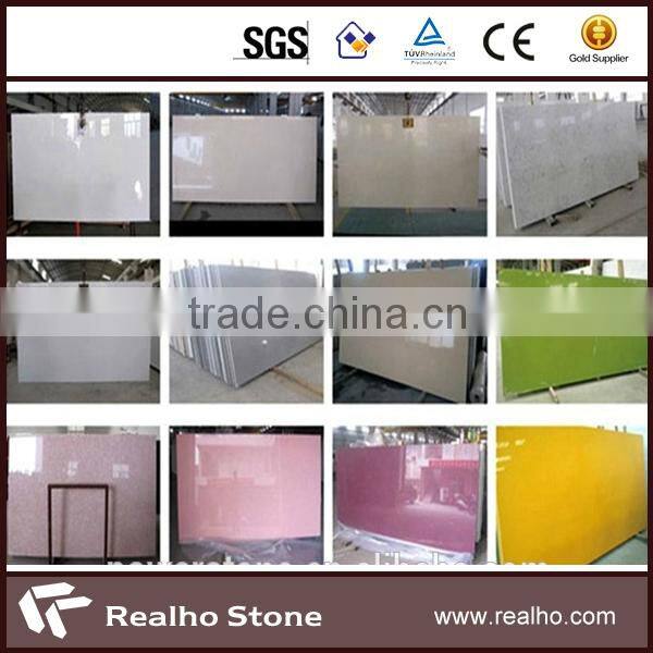 hot sale red quartz stone kitchen tops