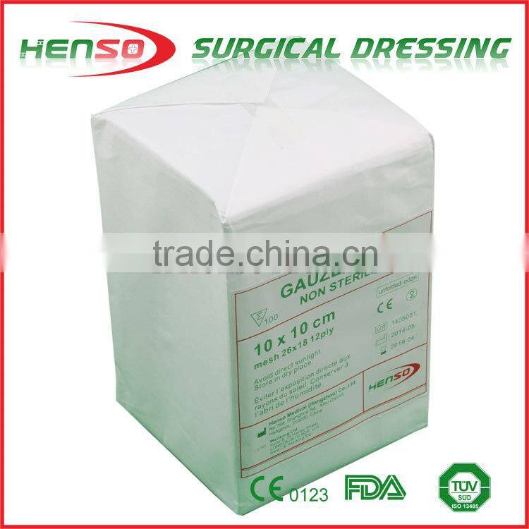 CE Certificated Disposable Medical Compress Gauze