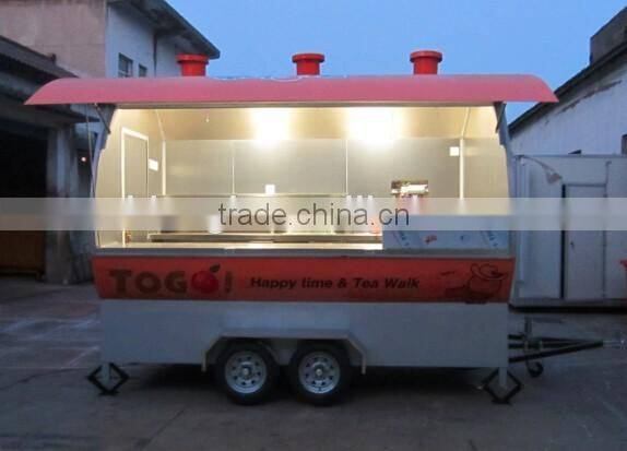 Sell Kiosk Food Cart With Wheels CE Kiosk Food Cart With Wheels / Best Global Kiosk Food Carts