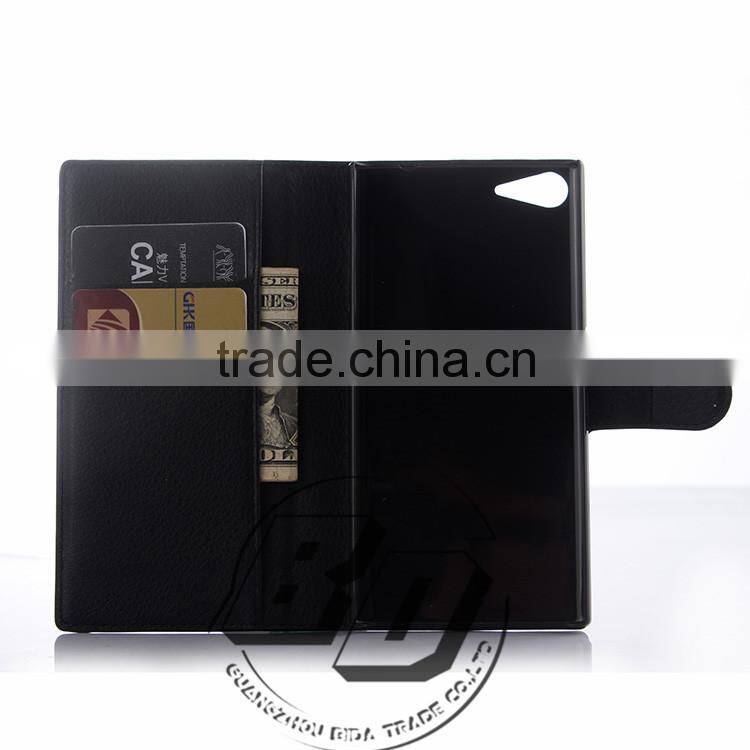 New Arrival Popular Magnetic flip leather wallet case with card slots For Wiko Highway star 4G pu case lowest price