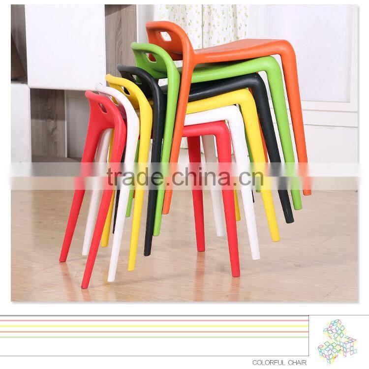Wholesale colorful plastic dining chair