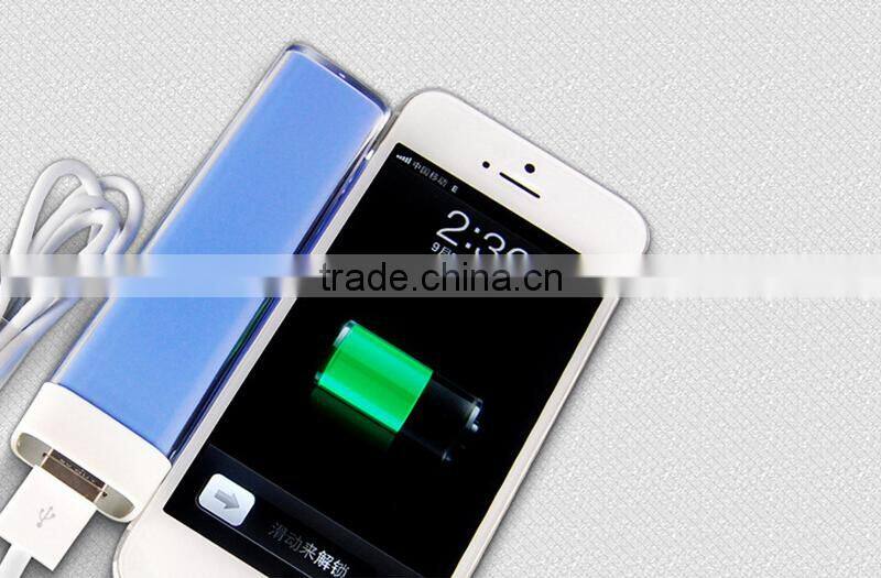 2015 Best Selling Products Lipstick Power Bank 2600mah