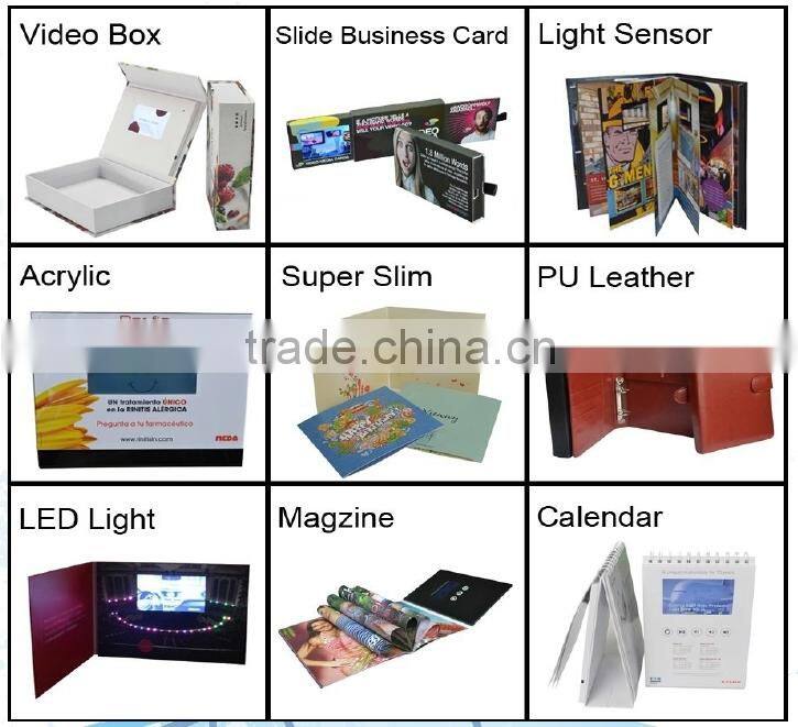 4.3 inch TFT LCD video module for greeting card