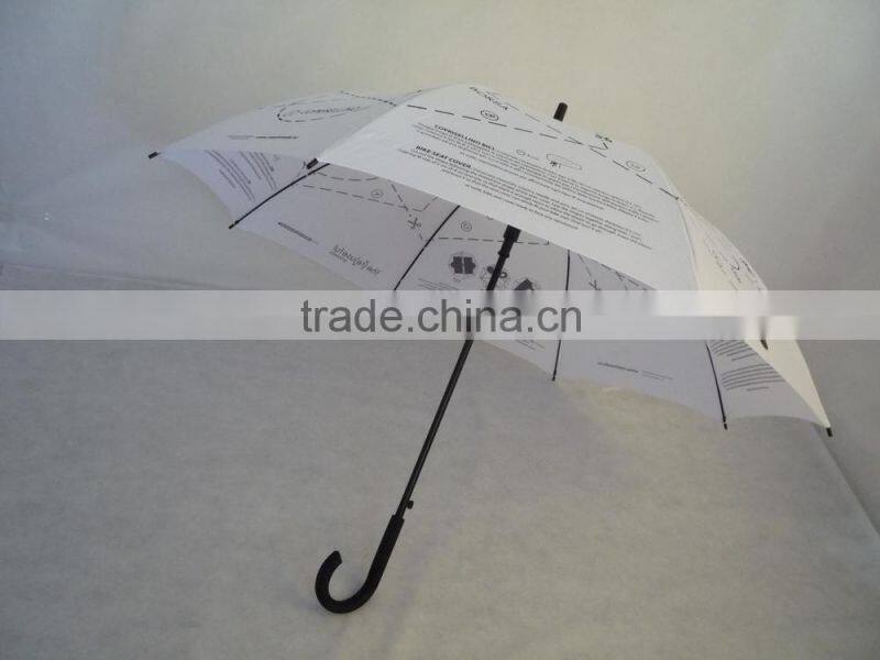 Cheap Auto Open Straight Promotional Umbrella