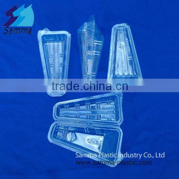 SM3-4101 disposable plastic container,plastic blister box,sushi box