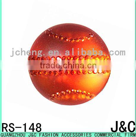 colorful heart shape resin stone