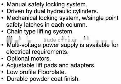 Torin BigRed 4 Ton Electric Two Post Car Lift