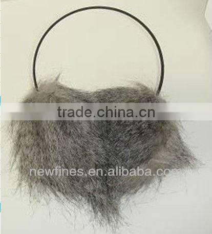 Imitation fox fur ear muff,winter earmuff,ladies earmuff