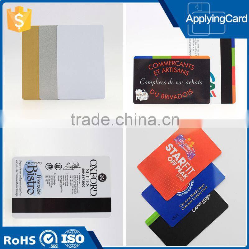 Factory price 125Khz proximity pvc blank chip card with TK4100/ EM4200/ EM4305
