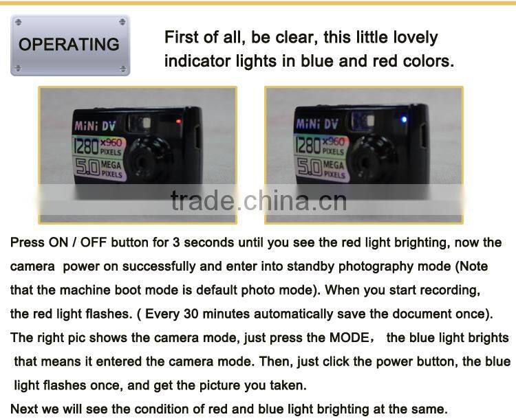 Best toys mini hidden spy video sport camera