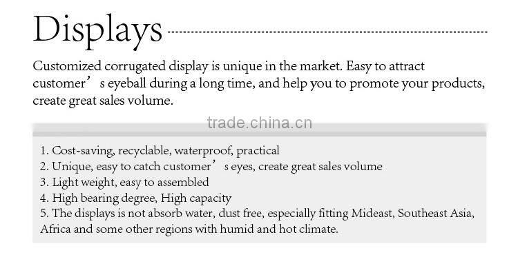 Plastic collection Popular Plastic display Shelf pop Floor display for supermarket/store