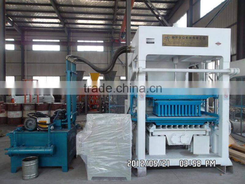 High Capacity and Quality QT4-15 cement block and brick making machine