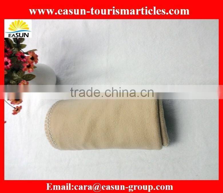 heavy and thick disposable polar fleece airline blanket