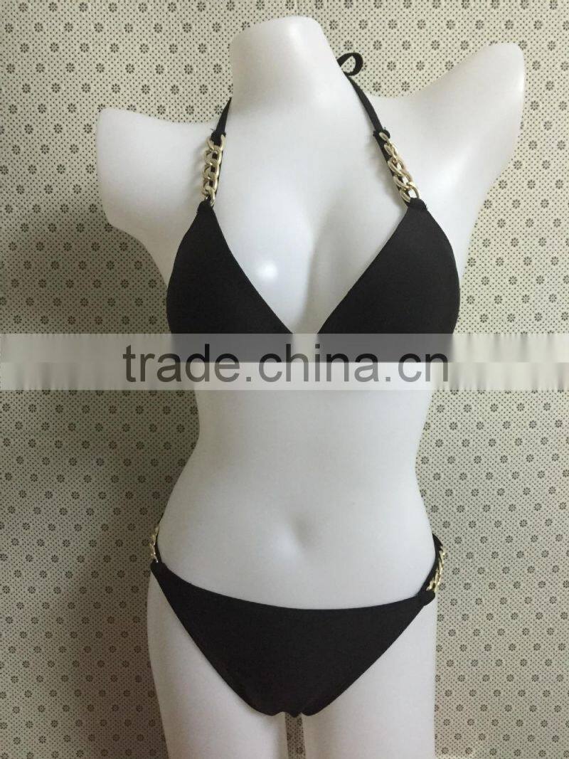 HOT Sale Push Up Nylon Polyester Bikini Swimwear,Neoprene women Swimsuit