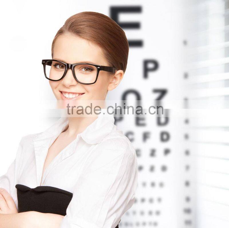 clear eyeglass demo lens