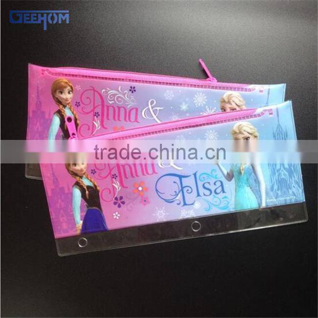 cheap custom printed pvc promotional bag