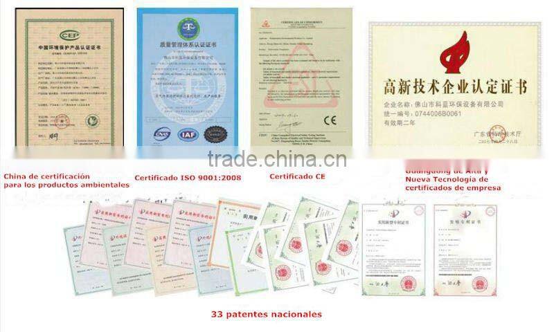 Honey Comb Structure cookhouse smoke removal equipment