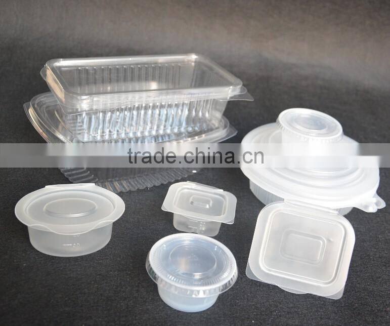 2015 colorful food box, cheapest PP plastic food container