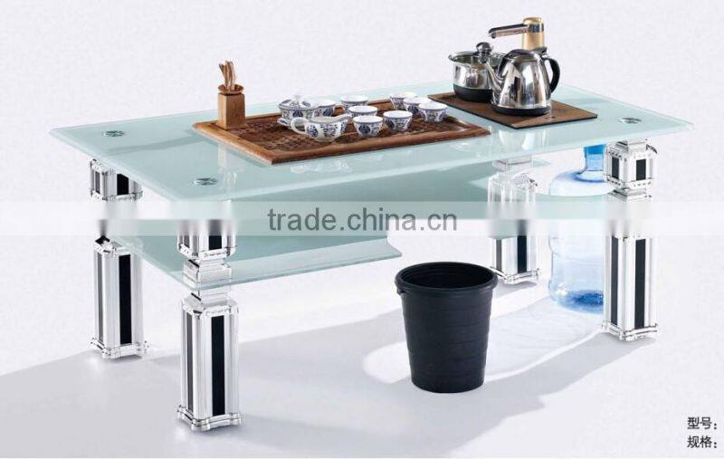 hot sale cheap glass coffee table