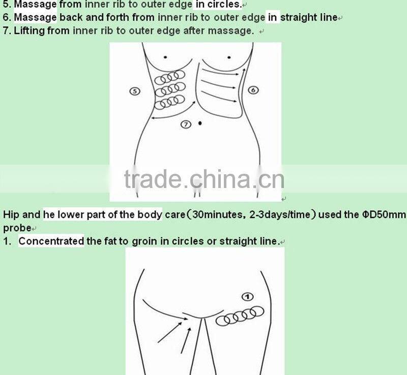 2013 Latest product! Multipolar RF cavitation slimming machine BD-B037