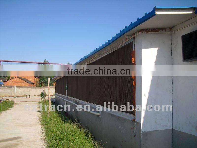 automatic poultry evaporative cooling pad