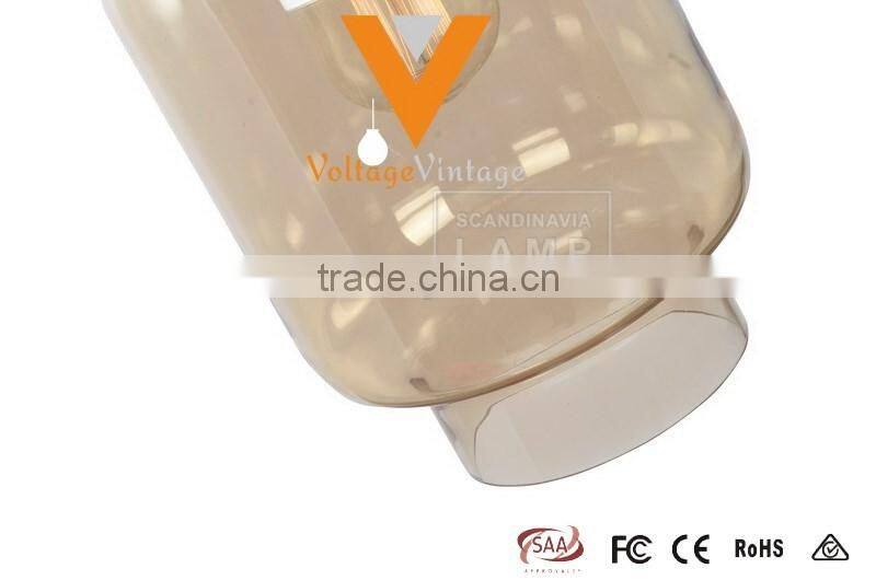 Manufacturer's Ken Industrial Pendant Lamp Hand Blown Track Light Vintage Glass Hanging Lamp Chinese Lantern Ceiling Light