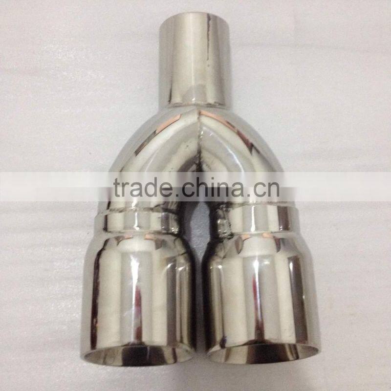 Chinese Wholesale High Quality Double Outlets Exhaust Tips