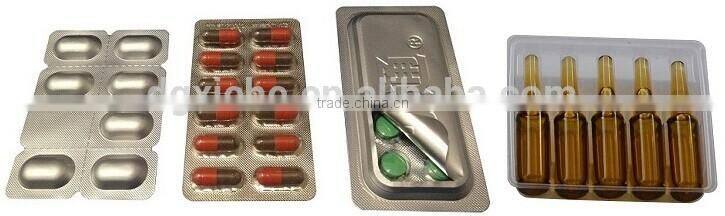 How to Pack Capsules and Pills|Flat Plate Automatic Blister Packing Machine DPP-140